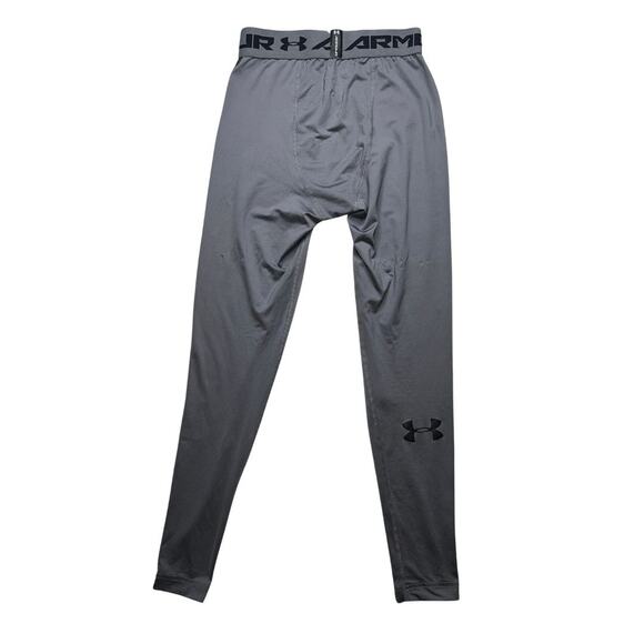 5-82 UNDER ARMOUR Men's Compression Pants Gray Medium - Picture 2 of 6